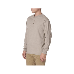 Chemises décontractées sur mesure pour hommes à col mandarin, fermeture à boutons corne, en tissu Dobby polyester/coton, séchage rapide, service OEM - Product Image 5