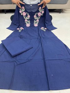 ชุดสูท60x60ผ้าฝ้ายแท้หรูหราพร้อมเสื้อและกางเกงชุดสวมใส่สบายทุกวันชุดชาติพันธุ์สำหรับผู้หญิงผ้านุ่มระบายอากาศ - Product Image 6