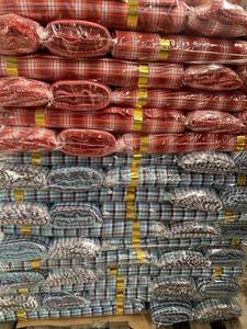 Factory-Direct New Fashion Yarn-Dyed Plaids Check 100% Cotton Twill Fabric for Boys Shirts and <b>Skirts</b> Flannel Style - Product Image 2