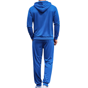 Conjunto de ropa deportiva moderna de dos piezas para hombre, traje informal cómodo transpirable de alta calidad para correr, entrenamiento elegante con capucha de invierno - Product Image 3