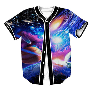 Camiseta de béisbol con gráficos llamativos unisex, corte clásico, poliéster transpirable, estampado de Hip Hop, opciones de talla grande disponibles en todos los tamaños - Product Image 6