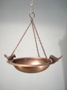 Bebedero para Pájaros Colgante de Cobre para Uso en Interiores y Exteriores - Product Image 3