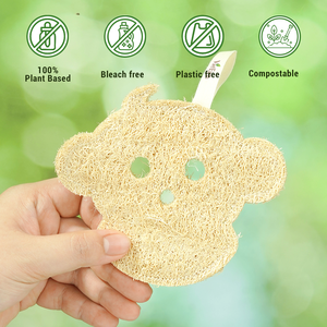 Fabricante Original Vietnam Natural Loofah Pad Esponja Depurador - Product Image 1
