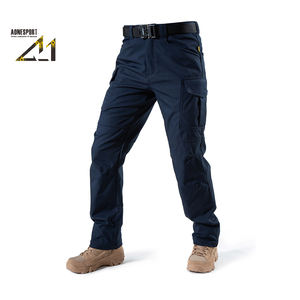 Pantalones Tácticos Casuales de Softshell para Hombre, Impermeables, con Cierre YKK, Cintura Alta, Forro Térmico, Pantalones Cargo para Trabajo y Senderismo - Product Image 3