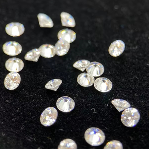 พลอยมอยส์ซาไนต์คุณภาพสูง สีขาวพิเศษ เกรด D ขนาด 1x1 มม.  เปลี่ยนสีได้/มีประกายไฟ รับรองโดยบุคคลที่สาม สำหรับขายส่ง - Product Image 3