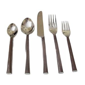 Acier inoxydable 304 Vente en gros Espace personnalisé Cadeaux élégants pour fêtes d'affaires Couverts de luxe Ensemble de couverts - Product Image 5
