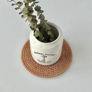 Posavasos de ratán, Mantel Individual de ratán, vajilla de bambú, posavasos al por mayor, posavasos de mimbre ecológico Natural, ratán de Vietnam - Product Image 4
