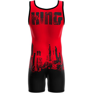 Singlet de Lucha de Compresión Reversible de Moda, Uniforme de Combate Personalizado por Sublimación para Lucha Profesional - Product Image 4