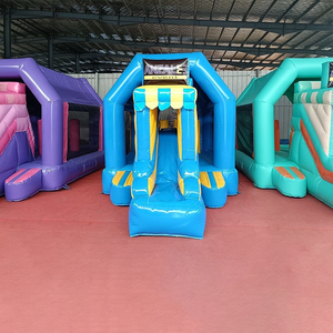 Château gonflable de château plein d'entrain commercial 3m * 5m avec la maison sautante de <span class=keywords><strong>mariage</strong></span> de ventilateur <span class=keywords><strong>pour</strong></span> louer des enfants et des adultes - Product Image 6