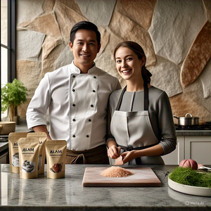 HACCP Certified Organic Pink Himalayan <b>Salt</b> Fine & <b>Coarse</b> Grains Customized Packing Rich Source of Complex Vitamins Minerals - Product Image 3