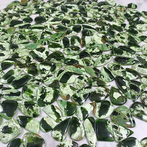 อัญมณีโครเมี่ยม Cabcedony Cabochon-Chrome,อัญมณีทรงหลวม Cabochon - Chalcedony เครื่องประดับ Cabochon - Product Image 1