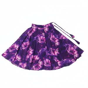 Shoryam Moda Moderna Infantil, Ropa Étnica, Lehenga Choli Floral Largo Hasta el Suelo para Niñas, Morado, Secado Rápido, Ropa de Fiesta, Dupatta a Juego - Product Image 2