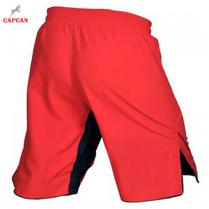 Shorts d'entraînement MMA légers et écologiques en tissu confortable avec un matériau durable, un design de mouvement flexible et un logo frontal - Product Image 2