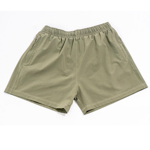 <b>Men's</b> Customizable Compression Polyester Shorts <b>Trousers</b> Zippered Pocket Knee Length Competitive OEM/ODM Wholesale Apparel - Product Image 1