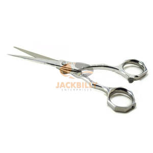 Ciseaux de coiffure de qualité supérieure de 5.5 pouces pour la coupe et la coiffure de précision Ciseaux à cheveux de salon professionnels avec ressort polonais - Product Image 1