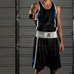 Costumes de boxe légers Costumes de boxe confortables Costumes de boxe à taille élastique pour la vente en ligne - Product Image 5