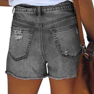 Shorts pour femmes à taille élastique, qualité supérieure, fabrication OEM personnalisée, fournisseur professionnel, haute classe, forte demande, mode - Product Image 3
