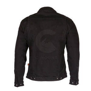 Services OEM Conception personnalisée de haute qualité Veste en jean pour hommes Nouveau design 2025 Veste en jean pour hommes - Product Image 3