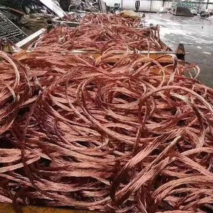 High Grade 99.99% Pure Red Millberry <b>Copper</b> <b>Scrap</b> 99.9% Pure Red <b>Copper</b> Wire <b>Scrap</b> for Remelting - Product Image 6