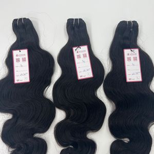 Trama de pelo de onda profunda suelta de Color Natural de calidad de lujo sin derramamiento sin extensión de Tipo de Piel enredada - Product Image 6