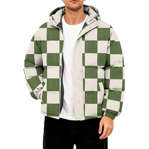 Nouvelle arrivée Veste matelassée en duvet personnalisée Veste matelassée d'hiver chaude Vente en gros Veste matelassée grande taille pour hommes - Product Image 1