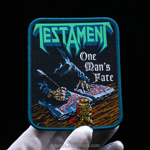 Parches Tejidos Personalizados de Alta Calidad y Ecológicos con Logotipo para Equipos Deportivos, Gorras y Uniformes - Opciones de Forma de Corazón al por Mayor - Product Image 5