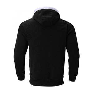 Sweat à capuche zippé surdimensionné en molleton épais de haute qualité pour homme, imperméable, en coton mélangé, personnalisé, essentiel pour l'hiver - Product Image 5