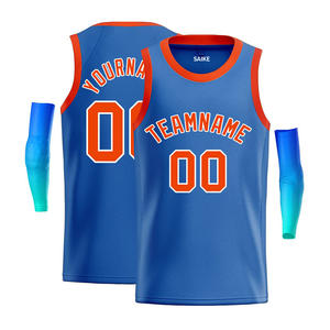 Ensembles de vêtements de basketball pour hommes adultes 2026, 100% polyester respirant, sans manches, impression numérique 3D, vêtements d'équipe sportive personnalisés - Product Image 3