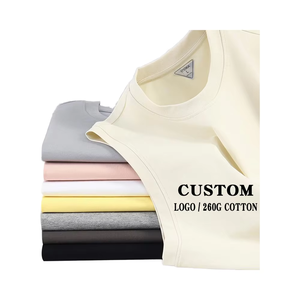 Chaleco de alta calidad, ropa de calle, camisetas sin mangas de entrenamiento personalizadas, camiseta sin mangas de gran tamaño personalizada Boxy Fit Muscle Gym para hombres - Product Image 6