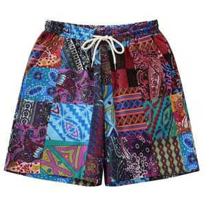 Pantalones cortos de gimnasia para hombre de alta calidad logotipo personalizado algodón al por mayor casual liso con tela de malla y técnicas de impresión - Product Image 1