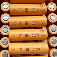 Batterie rechargeable Li-ion EVE 58e 21700 Haute densité énergétique Bateria INR21700 3.6v 5800mah Batterie au lithium pour batterie Fpv