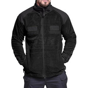 Lightweight Breathable Eco-Friendly <b>Sherpa</b> <b>Men's</b> Winter <b>Jacket</b> Windproof Outdoor Use Stand Collar Front Logo Casual Customizable - Product Image 4
