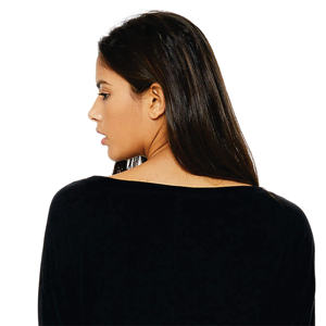 <b>Loose</b> Fit Custom Made Long Sleeve <b>Women</b> T-<b>Shirts</b> Roundneck Cotton Autumn Fall Casual Top ODM OEM Oversized Comfortable - Product Image 6