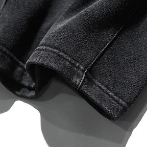 Short de rue pour hommes en 100% coton OEM Logo personnalisé imprimé tissu lourd lavé à l'acide séchage rapide cordon de serrage athlétique écologique - Product Image 5