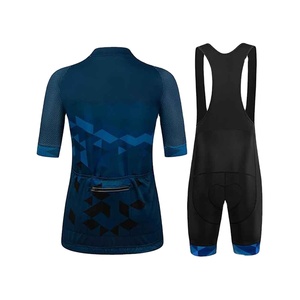 Maillot de cyclisme pour femmes de haute qualité, 100% polyester, antibactérien, vêtements de sport confortables, designs de logo personnalisés, uniforme de cyclisme - Product Image 4