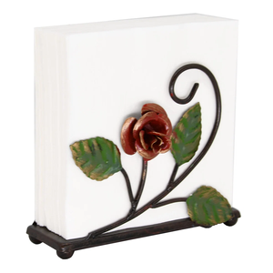 Servilletero de Metal de diseño admirable para Decoración de mesa servilletero bordado organizador Boutique servilletero de Metal artesanal - Product Image 6