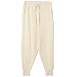 Pantalones de chándal de invierno para mujer OEM ODM gran oferta último modelo liso teñido ligero Jogger gimnasio desgaste cintura elástica estilo frontal plano - Product Image 4