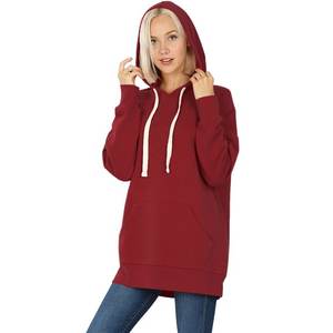 Plus Size 2025 High Quality Custom Crop Top Solid Breathable Fabric <b>Comfy</b> Fleece Pullover Women <b>Hoodies</b> - Product Image 6