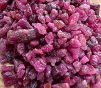 Minéraux bruts de rubis rose africain naturel, non chauffés, non traités, pierres semi-précieuses en vrac pour la fabrication de bijoux, qualité AAA, 3-8 mm