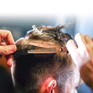Ciseaux à effiler les cheveux, outil de coiffure professionnel en acier inoxydable, ciseaux à effiler de qualité supérieure - Product Image 6