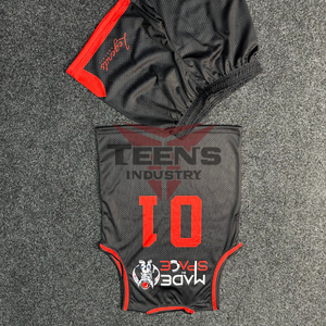 Uniforme de Baloncesto para Hombre, Diseño Nuevo, 100% Poliéster, Logotipo Personalizado, Conjuntos Deportivos de Sublimación de Alta Calidad, Uniforme de Baloncesto Transpirable - Product Image 4