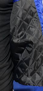 แจ็กเก็ตเบสบอลผ้าซาตินสำหรับผู้หญิงแจ็กเก็ตเบสบอลสีพื้นแขนเสื้อแจ็คเก็ตบอมเบอร์สำหรับฤดูหนาว - Product Image 6