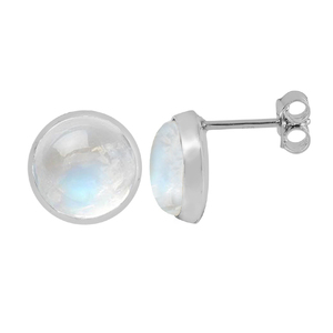 Classique 925 argent Sterling calcédoine naturel bleu pierres précieuses boucle d'oreille lunette réglage pour mariage ou fête cadeau pour les femmes - Product Image 4