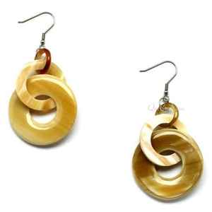 Pendientes de cuerno de la India hechos a mano, artesanías de Khadim, joyería de moda de lujo para mujer, nuevo estilo, gran oferta, modelo Alibaba 2017 - Product Image 2