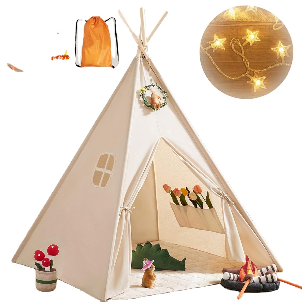 Whimsical Playtime: Colorful best teepee toddlers for Outdoor Fun