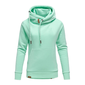 เสื้อกันหนาวระบายอากาศได้ดีมีฮู้ดสำหรับผู้หญิงขนาดใหญ่พิเศษเสื้อสเวตเชิ้ตสำหรับฤดูหนาวโลโก้แบบกำหนดเอง F230453 - Product Image 6