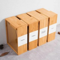 Boîte de rangement en rotin naturel à 4 compartiments, boîte de rangement artisanale, écologique, décoration naturelle pour la maison et la maison, vente en gros du Vietnam