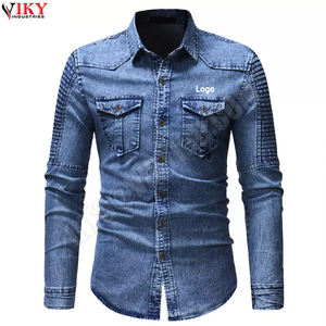 Customized Logo Printing in Wholesale Latest Design and New Model Street Wear Men Denim Jackets by VIKY INDUSTRIES - Product Image 5