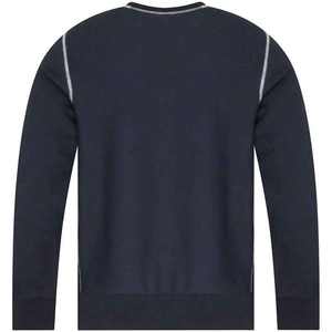 Sudadera de cuello redondo de algodón 100% para hombre, sudadera de manga larga de Color sólido con bordado, sudaderas de primavera y otoño - Product Image 5