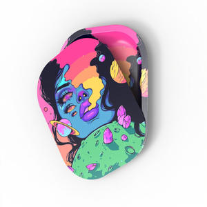 Modern Style Square Plastic Rolling Trays <b>Custom</b> Sizes Hot Sales for Lifestyle & Home Decor for <b>Lighters</b> & for Smoking - Product Image 1